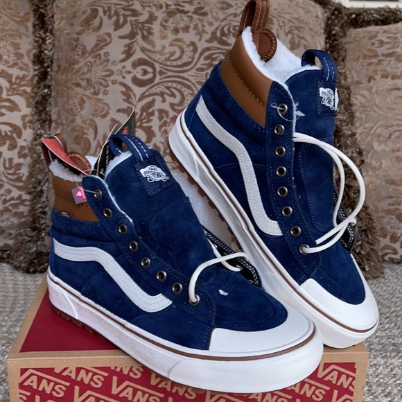 Vans Sk8-Hi Mte 2.0 Dx Dress Blues/Marshmallow WM - Picture 7 of 16